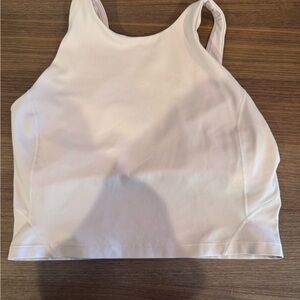 lululemon athletica align high neck light pink Tank Top size 10